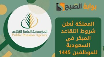 المملكة تُعلن شروط التقاعد المبكر في السعودية للموظفين 1445 1