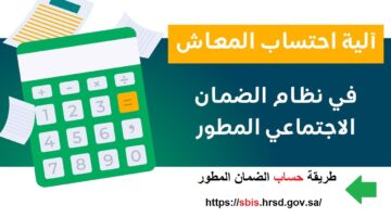 طريقة حساب معاش الضمان الاجتماعي المطور 1445 للفرد