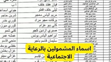 برنامج الرعاية الاجتماعية في العراق