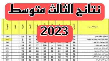 “من هنا” خطوات الاستعلام عن نتائج الصف الثالث متوسط 2023 الدور الثالث عبر موقع وزارة التربية العراقية
