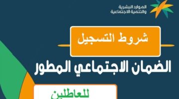 شروط الضمان المطور للعاطلين