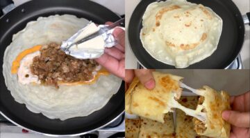 طريقة عمل فطائر الطاسة المحشية بالفراخ