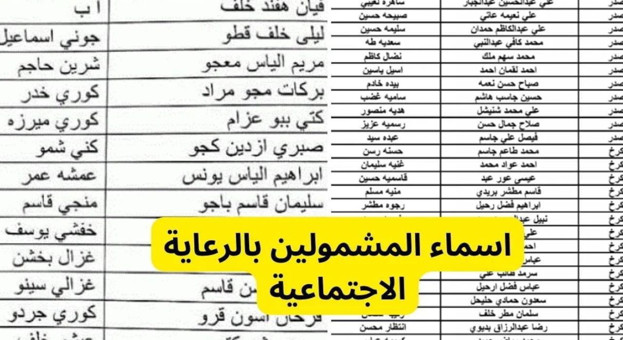 pdf.. رابط كشوفات أسماء المشمولين في الرعاية الاجتماعية 2023 الوجبة الأخيرة عبر spa.gov.iq إلكتروني 2 pdf.. رابط كشوفات أسماء المشمولين في الرعاية الاجتماعية 2023 الوجبة الأخيرة عبر spa.gov.iq إلكتروني