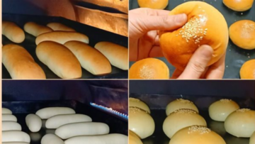 “هش وطري مثل القطن” طريقة عمل العيش الفينو وخبز البرجر “الكيزر” في المنزل بمكونات بسيطة