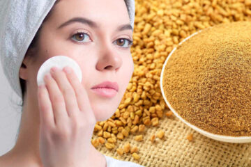 خلطة الحلبة لتبييض الوجه والتخلص من الاسمرار والبقع نهائياً