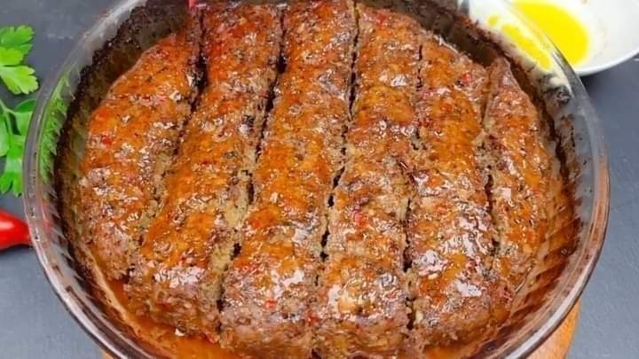 كفتة مشوية بالصينية دون ما تكش أو تفك ب4 مكونات فقط
