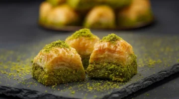 Fistikli Baklava بقلاوة بالفستق