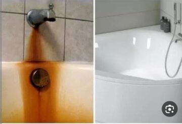 هيرجع جديد وبيبرق مسحة واحده تزيل الاصفرار والجير المتراكم داخل البانيو