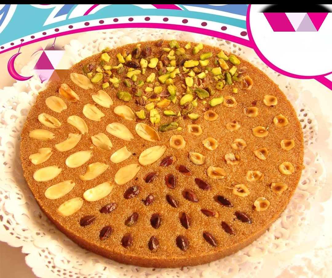 بسبوسة الحلواني بجوز الهند والحليب وصفة المحلات أشهى نوع بسبوسة السميد 4 بسبوسة الحلواني بجوز الهند والحليب وصفة المحلات أشهى نوع بسبوسة السميد