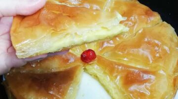 طريقة فطيرة حلوة حشو الكاسترد بخطوات بسيطة وسهلة