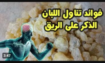 اشرب مشروب منقوع من لبان الذكر على الريق يومياً سوف تبهرك النتائج