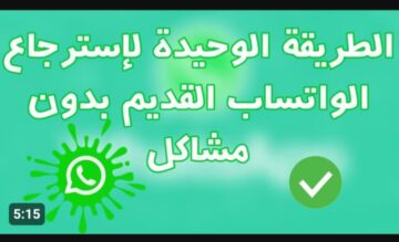 « كل حاجة هترجع زي ما كانت » .. طريقة استرجاع حساب الواتساب بعد حذفه