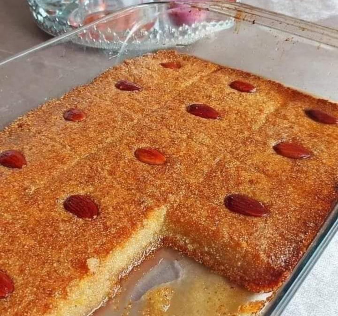 البسبوسة المرملة الذهبية بالسمن البلدي بطريقة أشهر الحلوانية وأسرار نجاحها 6 البسبوسة المرملة الذهبية بالسمن البلدي بطريقة أشهر الحلوانية وأسرار نجاحها