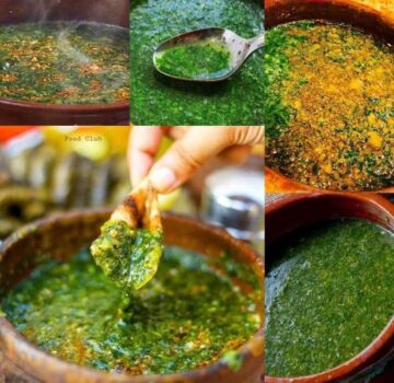 الملوخية المصرية بالطريقة الأصلية بلون أخضر فاتح وقوام مطاطي مميز