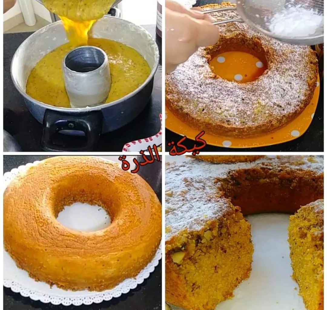 كيكة الذرة أجمل وأفيد فطار لأولادك قبل نزولهم المدرسة أعمليها بدل السندوتشات