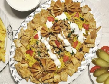 فتة الشاورما السوري بالطريقة الشامية الأصلية بمكونات بسيطة من مطبخك