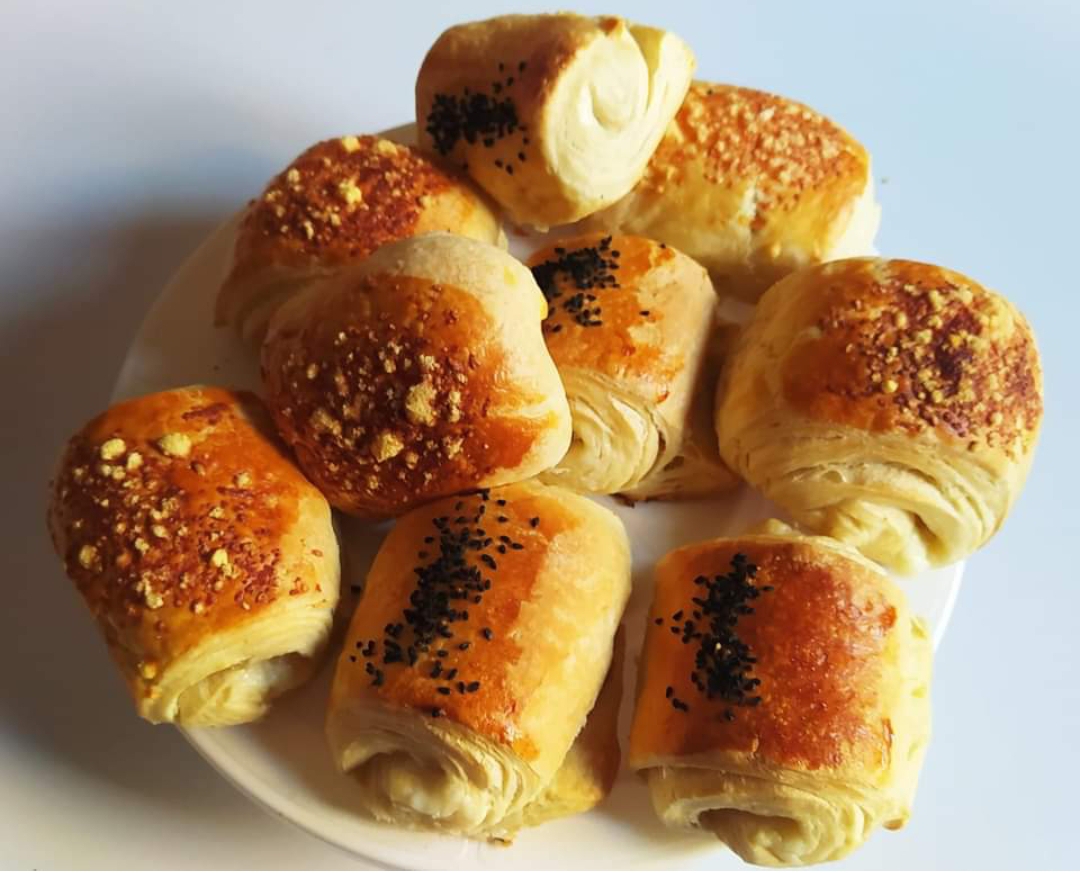 العجين بيجيب الخير أعملي الباتيه المورق وإحشيه حلو وحادق بعجينة هشة ومكونات بسيطة 5 العجين بيجيب الخير أعملي الباتيه المورق وإحشيه حلو وحادق بعجينة هشة ومكونات بسيطة