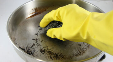 Soap to clean the pots