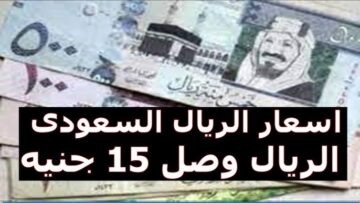 “راكب الصاروخ ومسافر بعيد”.. مفاجأة رهيبة في سعر الريال السعودي مقابل الجنيه ووصوله 15 جنيه ده بجد؟