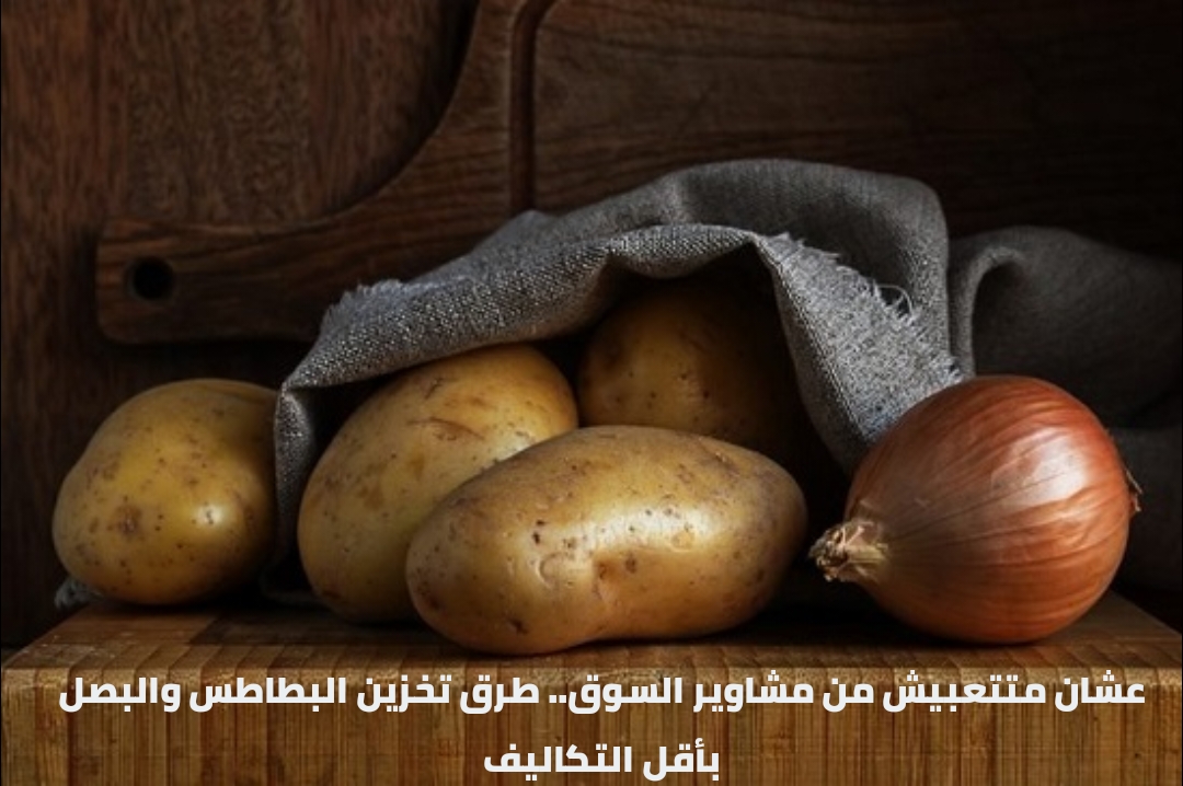 عشان متتعبيش من مشاوير السوق.. طرق تخزين البطاطس والبصل بأقل التكاليف 5 عشان متتعبيش من مشاوير السوق.. طرق تخزين البطاطس والبصل بأقل التكاليف