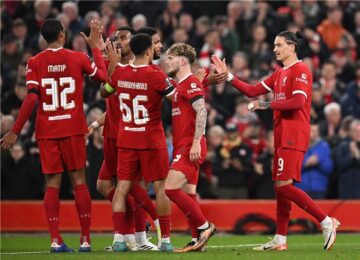 ملخص نتيجة مباراة ليفربول وارسنال اليوم في كأس الاتحاد الإنجليزي