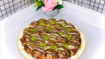 هيطلبوها منك كل يوم خلية السينابون مع صوص اللوتس اللذيذ بمكونات بسيطة من مطبخك