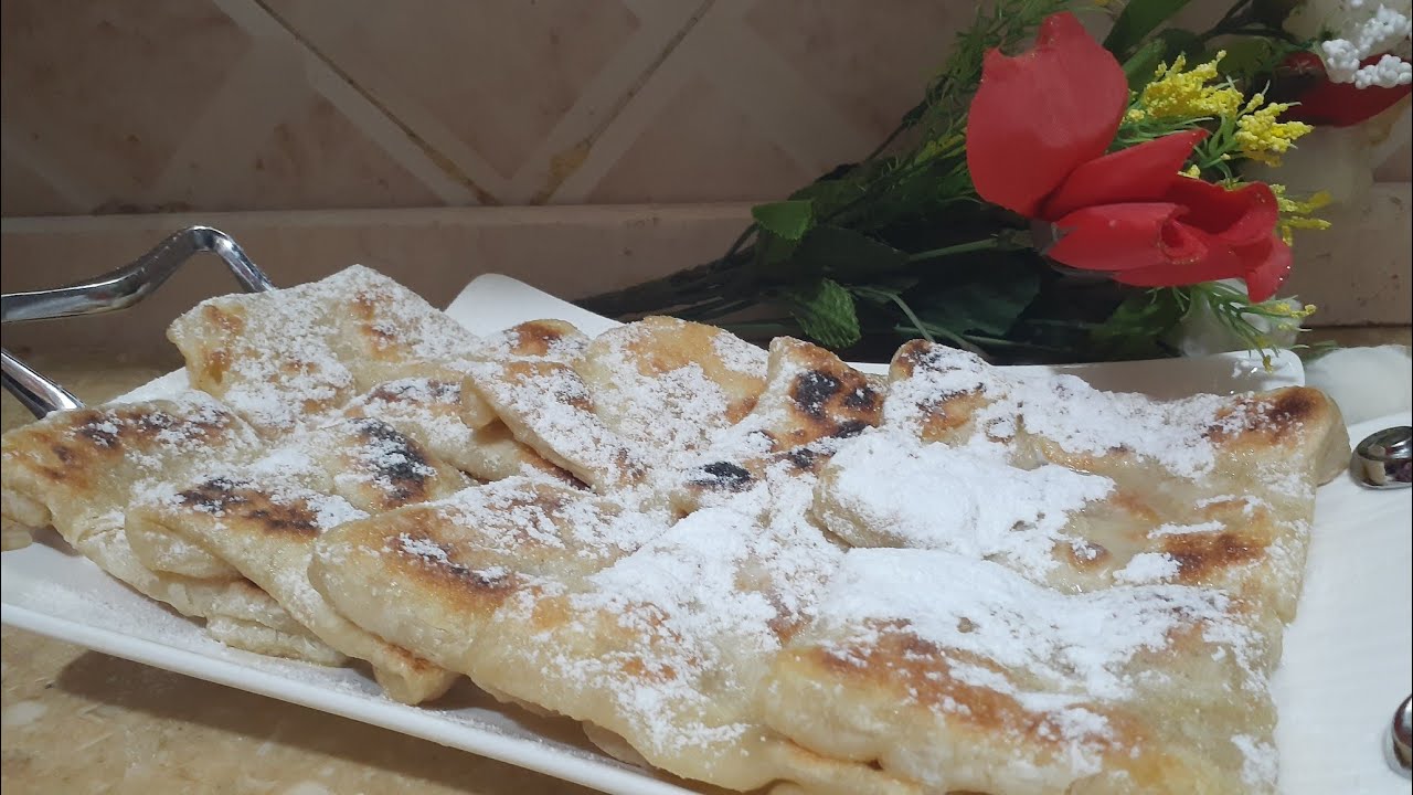 طريقة عمل الفطير بالسكر في المنزل مثل الجاهز بالظبط
