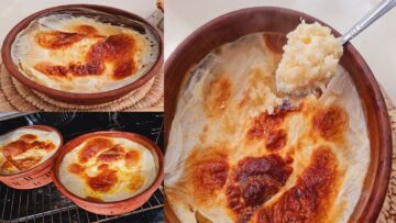 طريقة عمل طاجن الأرز المعمر بالقشطة والسمنة البلدي في البرام