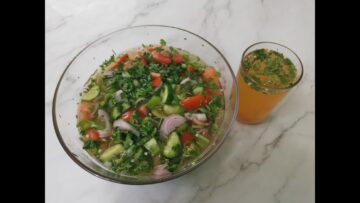 طريقة عمل سلطة الحاتي في المنزل بطعم مميز زي المحلات