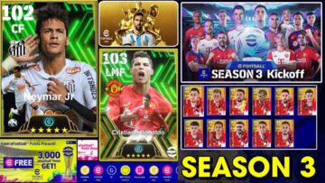 موعد نزول الموسم الثالث بيس eFootball 2024 موبايل وطريقة تحميل اي فوتبول 24 مجانا للموسم الحالي