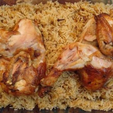 طريقة تحضير الكبسة السعودي بالدجاج
