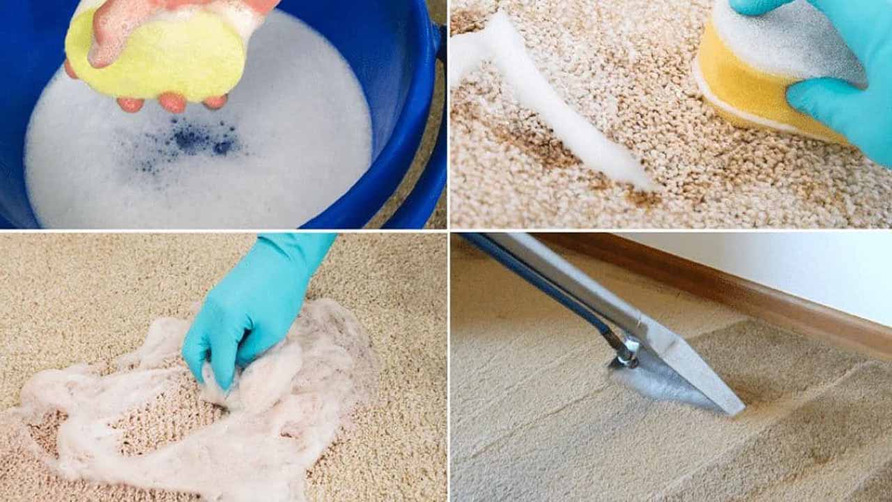على الناشف.. تنظيف السجاد بدون ماء بفكرة عبقرية متخطرش على بال احد هترجع جديدة