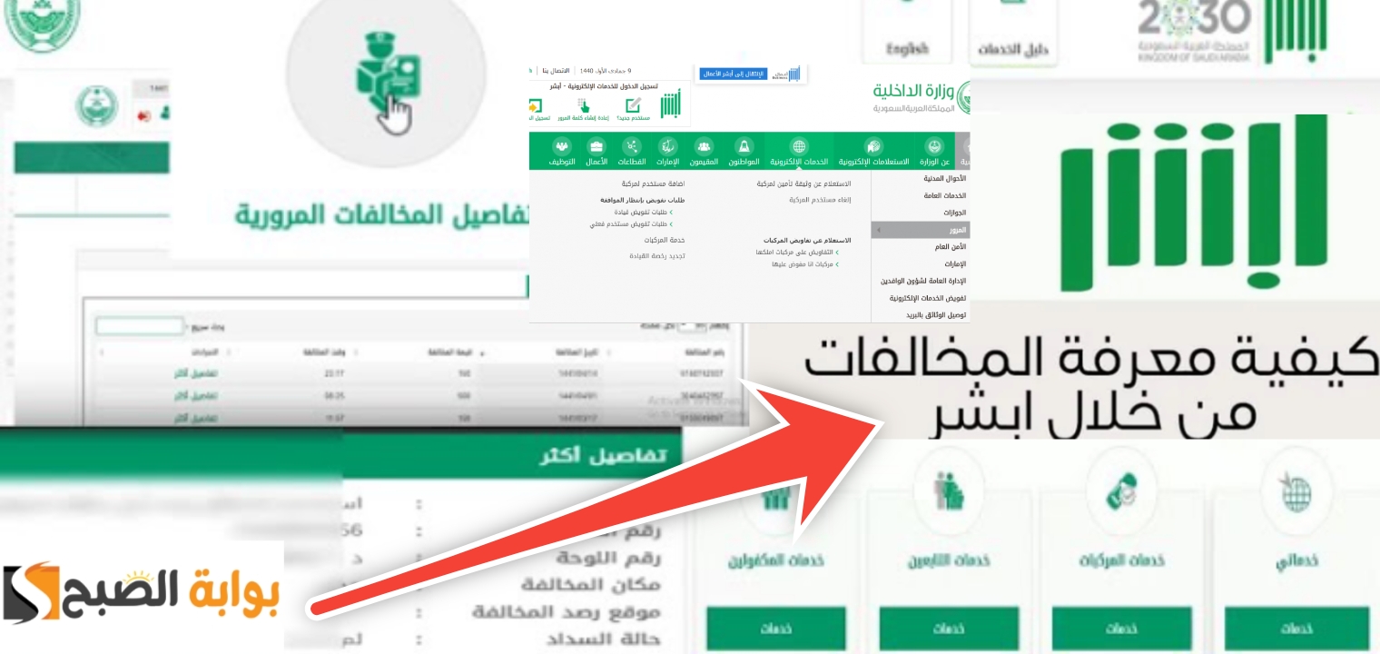 الاستعلام عن المخالفات المرورية في 10 ثواني برقم اللوحة فقط مجاناً 2 الاستعلام عن المخالفات المرورية في 10 ثواني برقم اللوحة فقط مجاناً