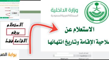 الاستعلام عن صلاحية الإقامة السعودية