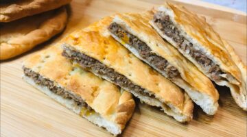 الحواوشي بعجينة العشر دقائق