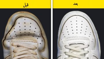 مكون سحري لتنظيف الكوتشي الأبيض الجلد والقماش بمكونات موجودة في مطبخك هترجع كأنها جديدة