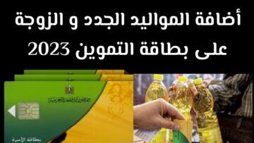 “خدلهم زيت وسكر وكفيهم”.. خطوات إضافة المواليد الجدد على بطاقة التموين 2023 عبر منصة دعم مصر