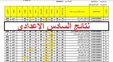 رابط نتائج السادس الاعدادي الدور الثالث 2023