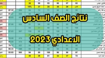 رابط نتائج السادس الاعدادي الدور الثالث 2023 بالعراق