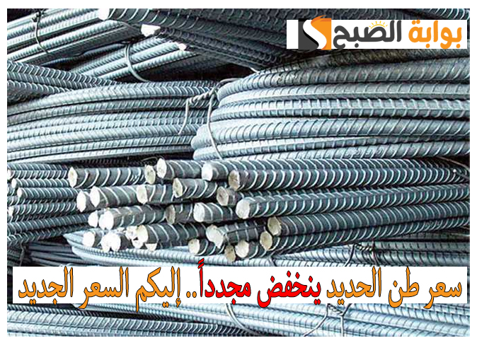 سعر طن الحديد ينخفض مجدداً..إليكم السعر الجديد اليوم 22 نوفمبر
