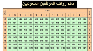 “خبر بـ 100 ألف ريال”.. سلم رواتب الموظفين الجدد 1445 بعد الزيادة الأخيرة بقيمة 1000 ريال في السعودية