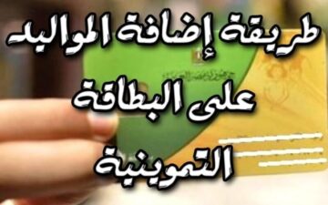 “ضيفهم وخدلهم زيت وسكر”.. شروط إضافة المواليد على بطاقة التموين عبر موقع دعم مصر من الوزارة