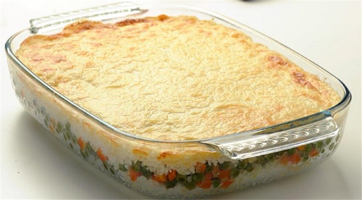 طريقة تحضير الأرز بالبشاميل والخضروات وصفة جديدة ولذيذة 5 طريقة تحضير الأرز بالبشاميل والخضروات وصفة جديدة ولذيذة