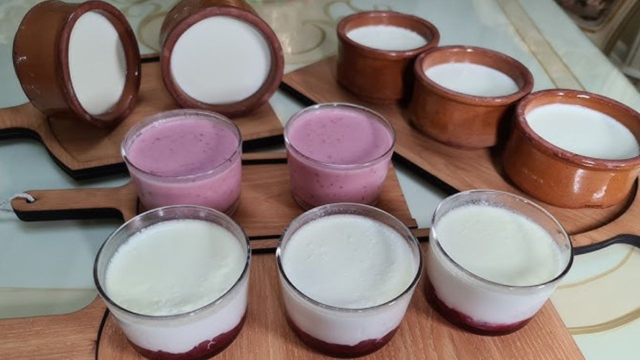 طريقة عمل الزبادي البيتي السادة وبالفواكه بوصفات سريعة ومش مكلفة 5 طريقة عمل الزبادي البيتي السادة وبالفواكه بوصفات سريعة ومش مكلفة
