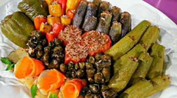 طريقة عمل الكرنب المحشي والمحاشي المشكلة
