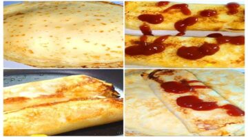 طريقة عمل الكريب في الطاسة بوصفة الـ 10 دقايق في البيت