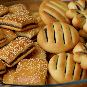 طريقة عمل بسكوت التمر السريع بدون تخمير