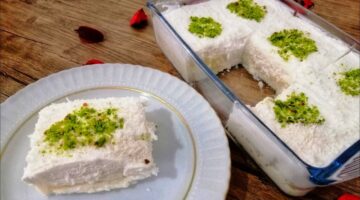 طريقة عمل حلى جوز الهند 1