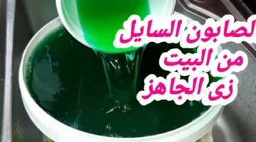 طريقة عمل صابون المواعين في البيت
