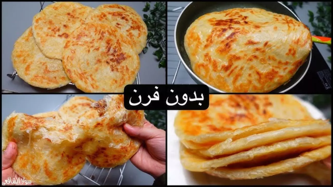 فطائر الـ 10 دقائق 👌 خطوات عمل فطيرة بالدقيق والماء زي المخابز مورق وطري على طريقة نادية السيد 2 فطائر الـ 10 دقائق 👌 خطوات عمل فطيرة بالدقيق والماء زي المخابز مورق وطري على طريقة نادية السيد